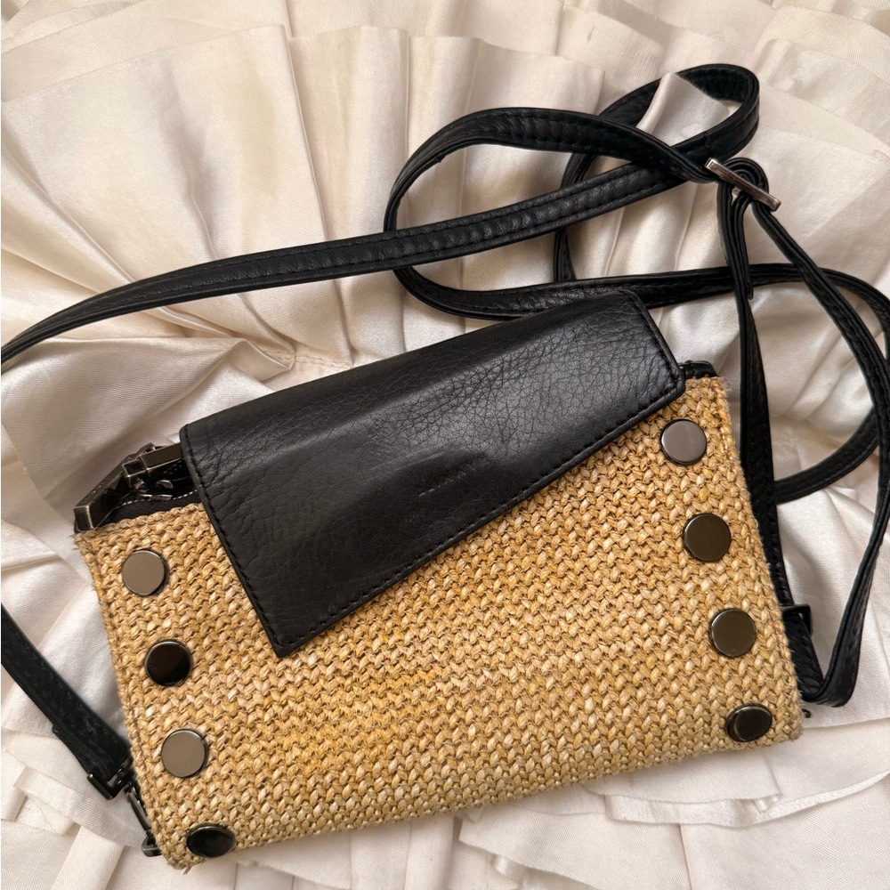 Hammit levy leather crossbody bag